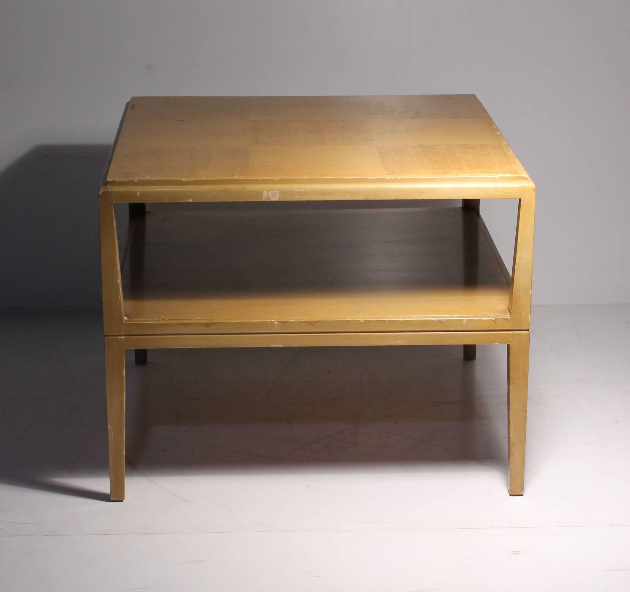 Américain Table d'appoint patchwork vintage Tommi Parzinger pour Charak Modern en vente
