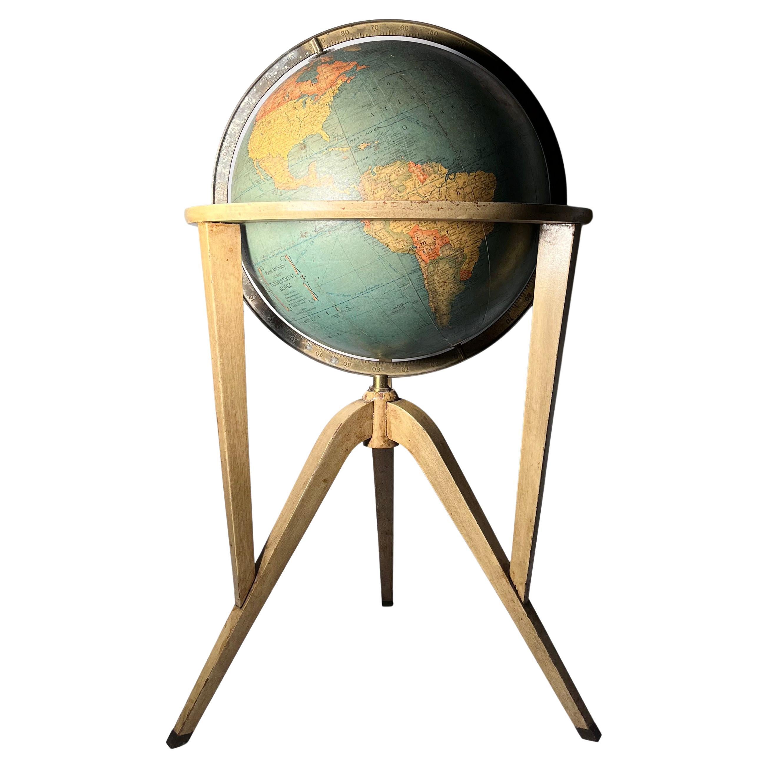 Globo Rand McNally de Edward Wormley / Dunbar