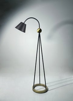 Lampadaire de lecture « Vintage Tripod Form » de Robert Bulmore