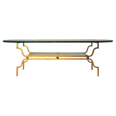 Custom Tommi Parzinger Gilt / Gilded Coffee Table