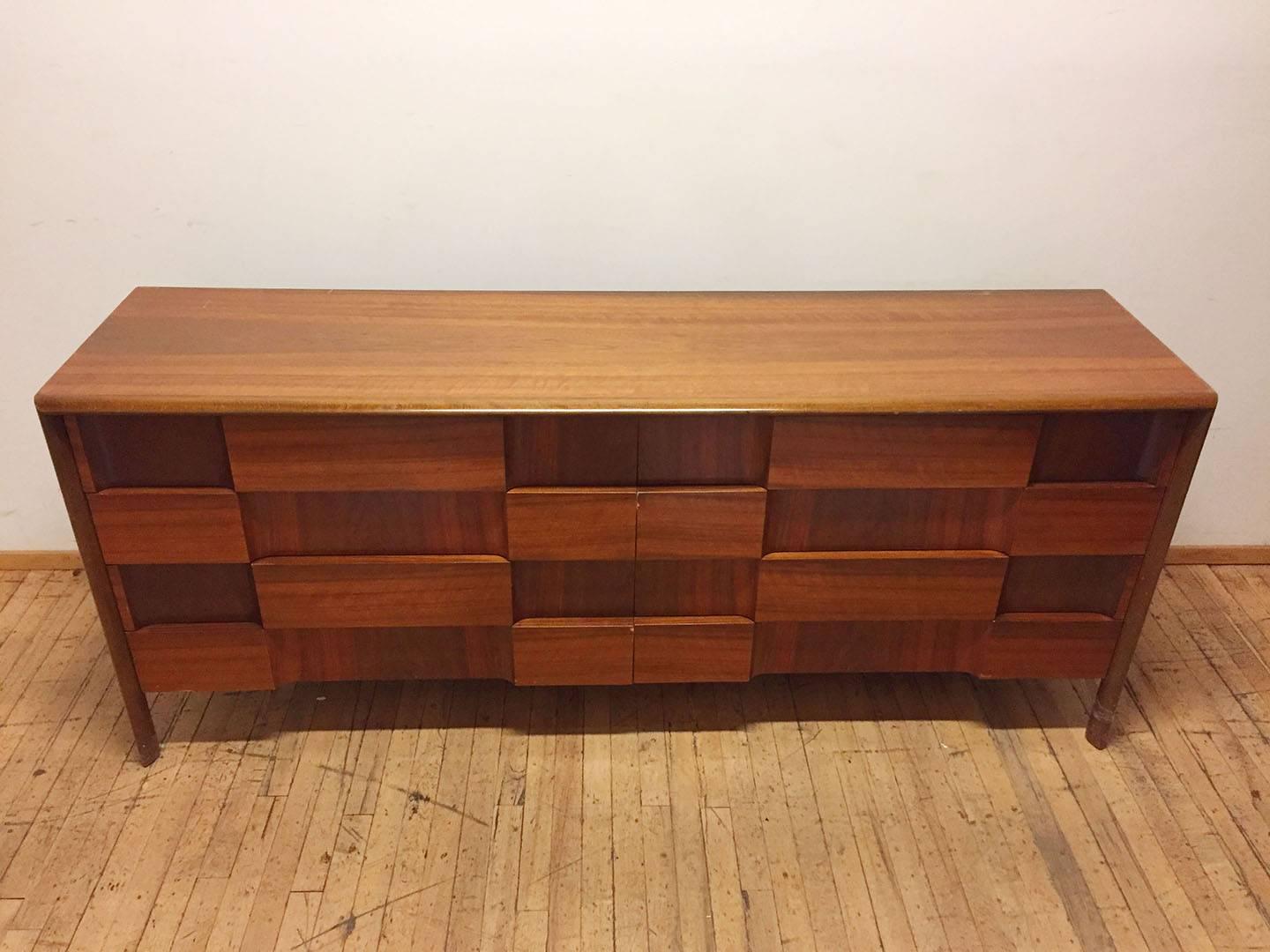 Mid-Century Modern Danish Modern Edmond Spence Dresser Sideboard Cabinet