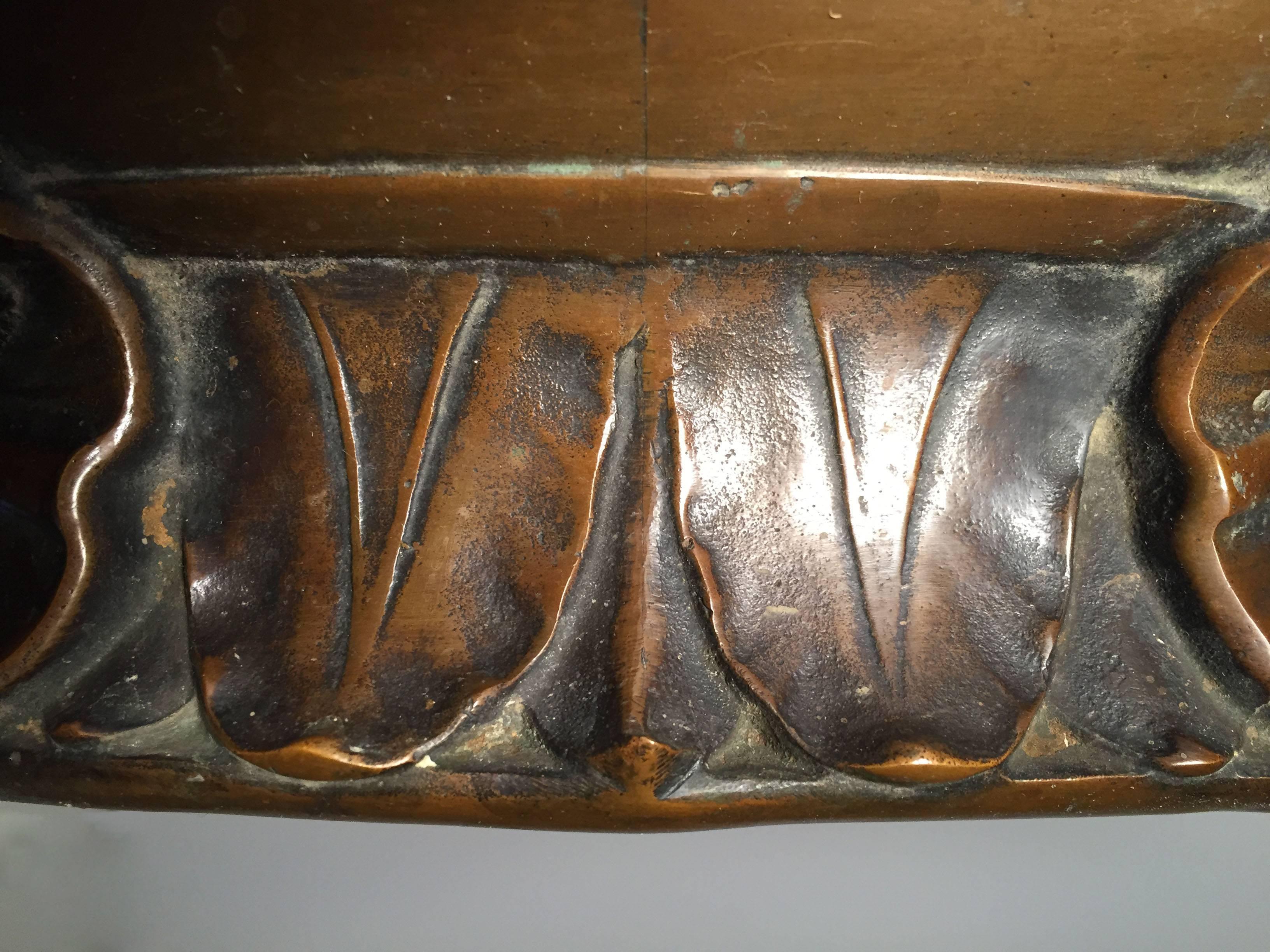 American Daniel Burnham Architectural Beaux Arts Bronze Chandelier Lamp