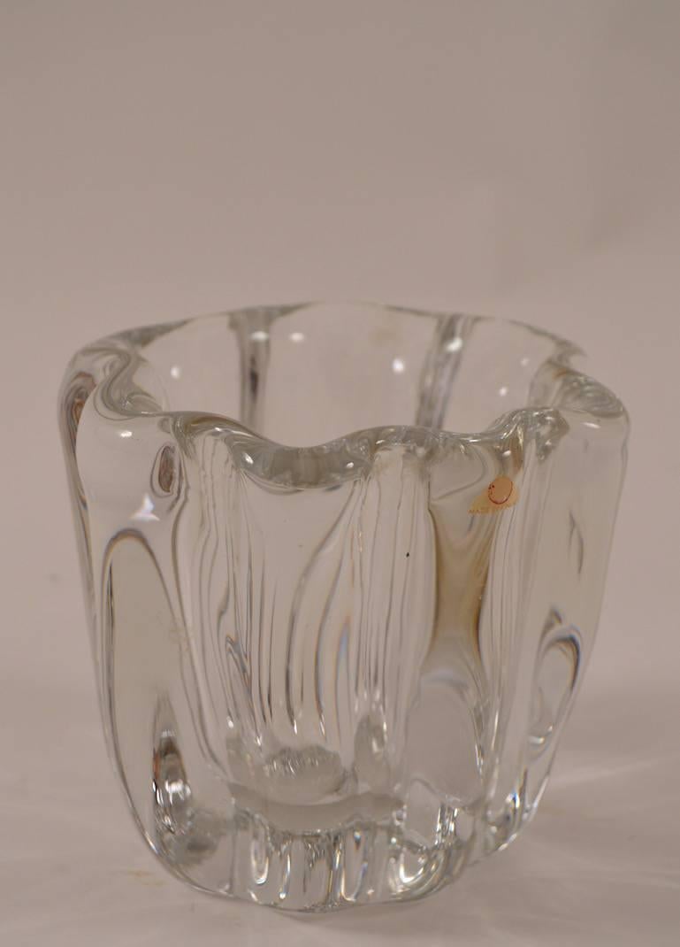 Mid-Century moderno Tapio Wirkkala per Iittala Vaso Kalvolan Kanto in vendita