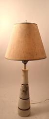 Modernist Italian Marble Lamp