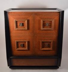 Stylish Mahogany Chifferobe, Chest, Dresser after Mont