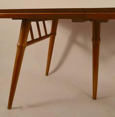 Large Russel Wright for Conant Ball Dining Table