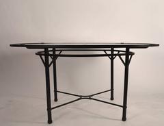 Brown Jordan Venetian Umbrella Table