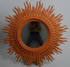 Large Plastic Starburst Mirror