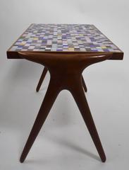 Tavolo con piano a mosaico Kagan Dreyfuss