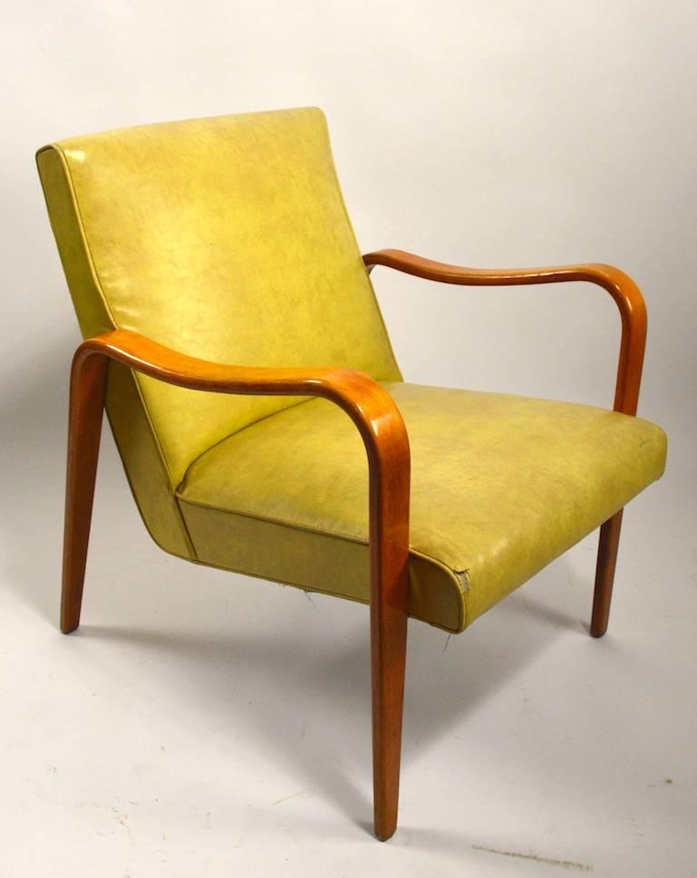 American Bent Plywood Lounge Chair by Thonet