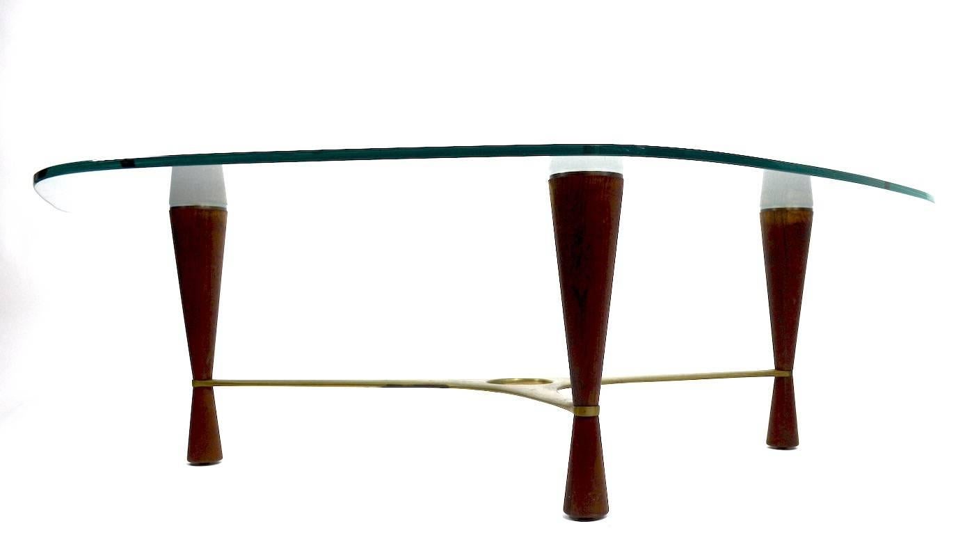 Brass Rare Wormley for Dunbar Coffee Table 56309