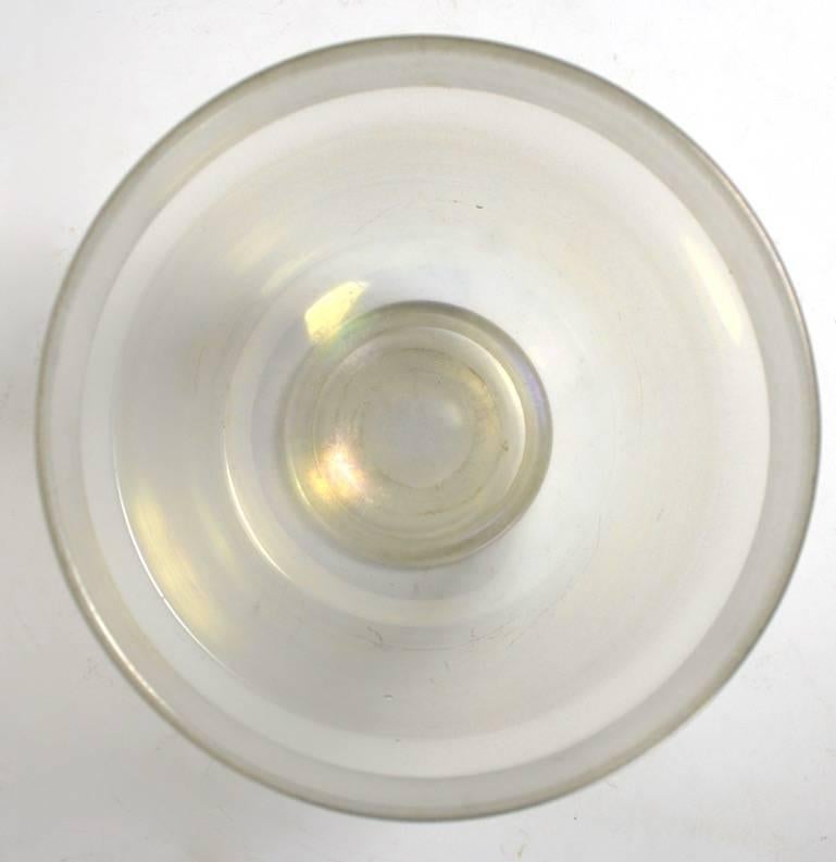 Austrian Iridized Glass Vase Attributed to Loetz