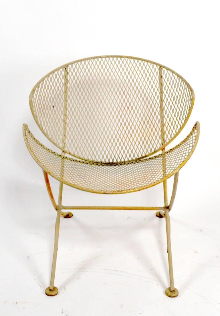 American Pair of Tempestini for Salterini Patio Garden Lounge Chairs