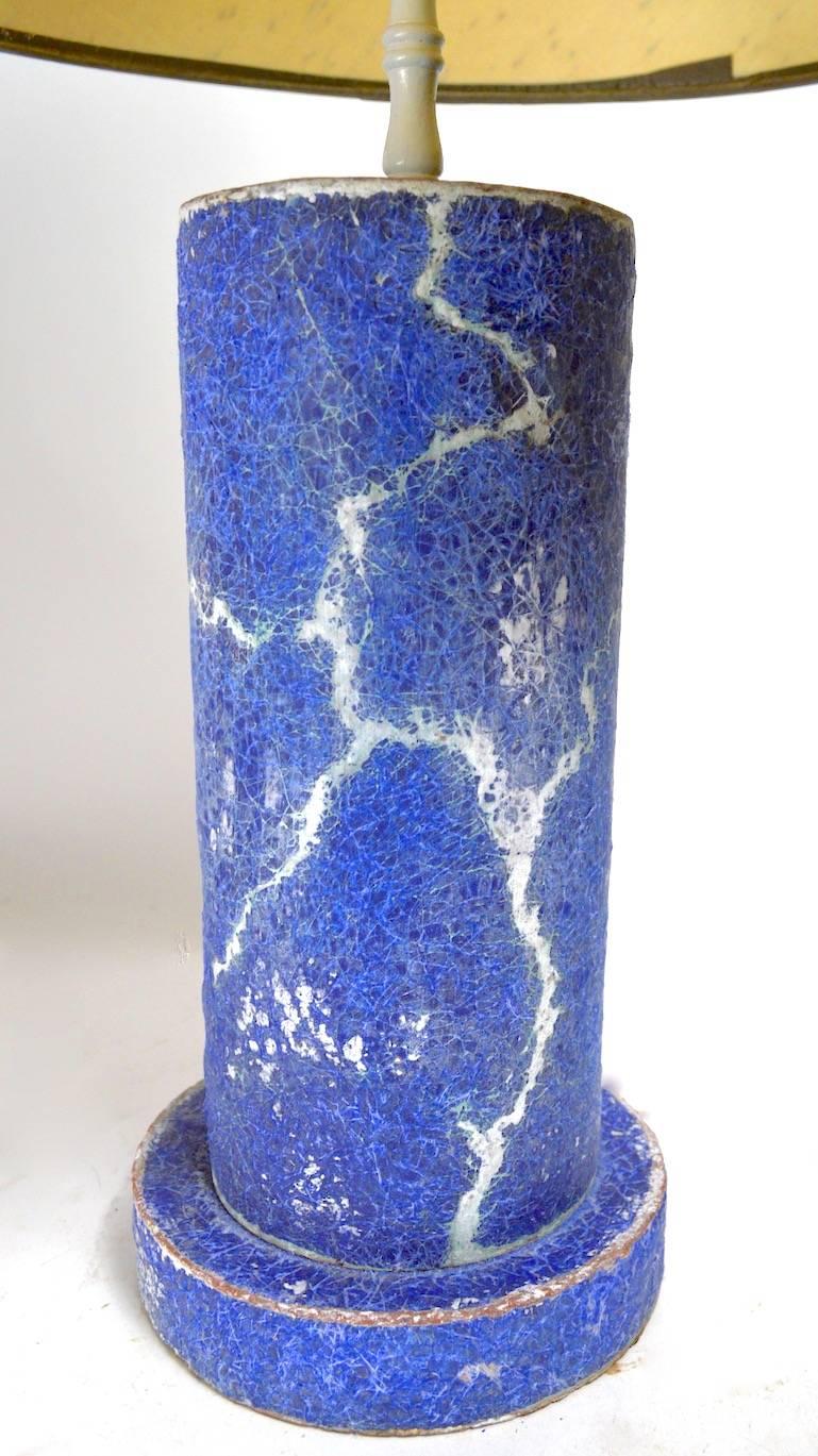 Arts and Crafts Ceramic Lamp Attributed to Bouck White