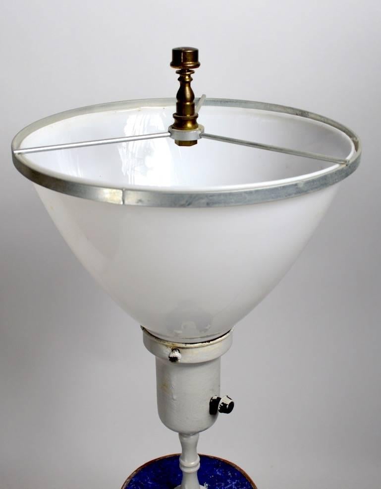 Ceramic Lamp Attributed to Bouck White In Good Condition In New York, NY
