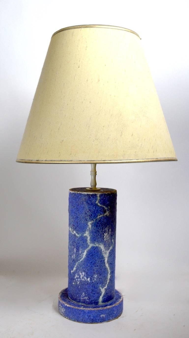 Pottery Ceramic Lamp Attributed to Bouck White
