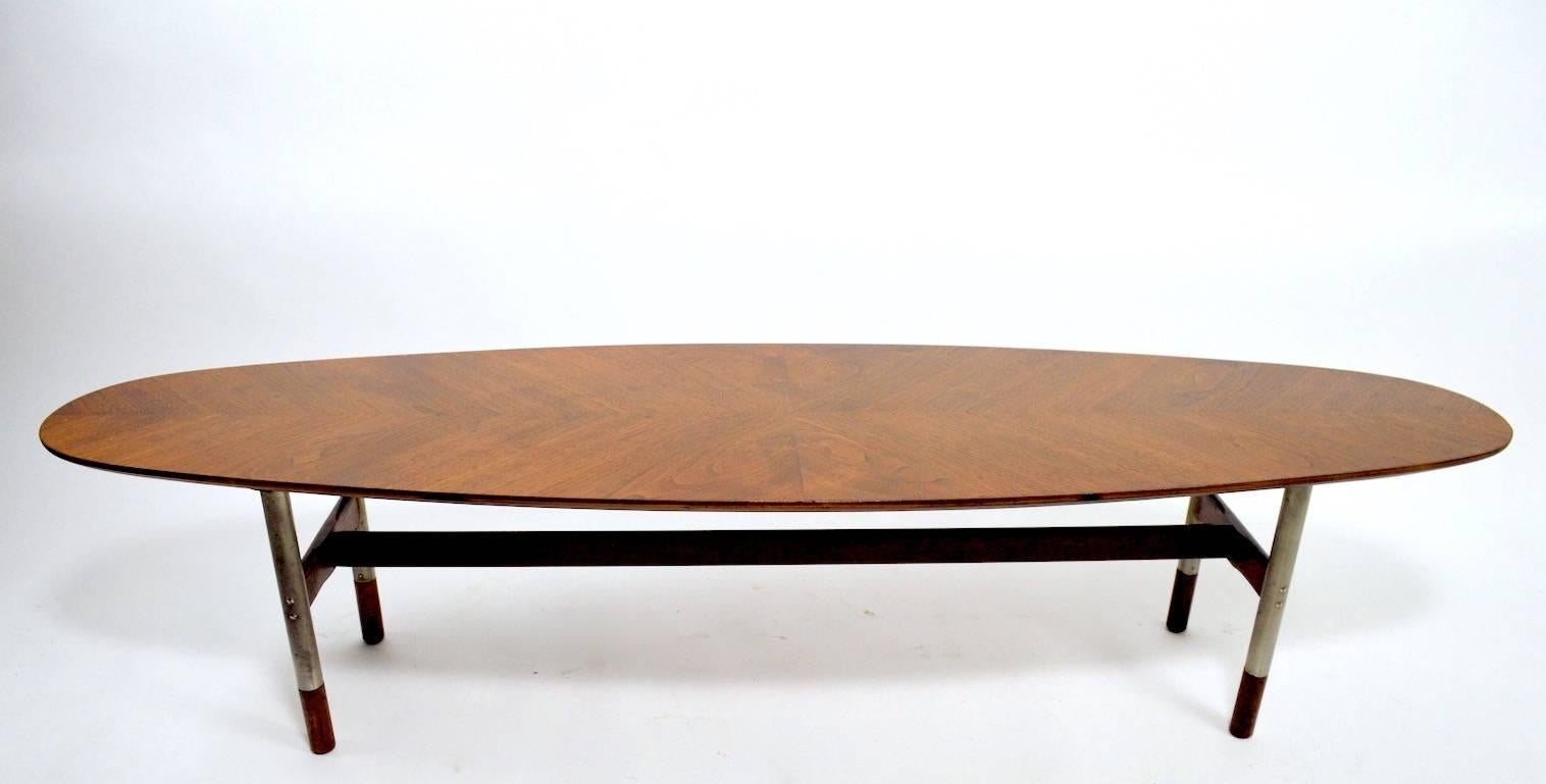 Surfboard Table Attributed to Arne Vodder In Good Condition In New York, NY