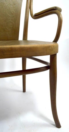 Bench aus Bugholz von Thonet