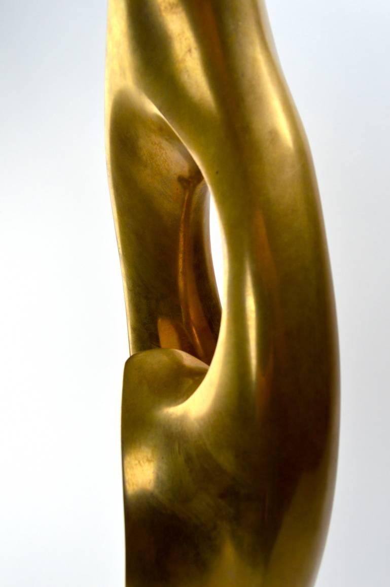 Canadian Abstract Bronze Sculpture by Antonio Kieff