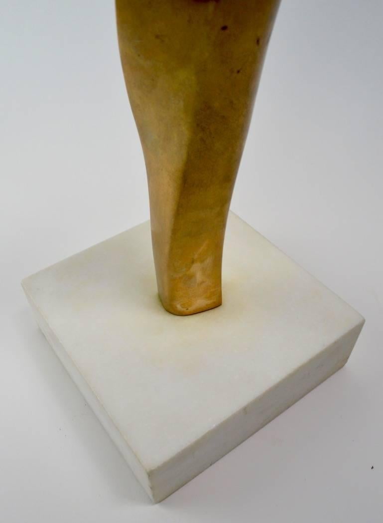 Abstract Bronze Sculpture by Antonio Kieff In Excellent Condition In New York, NY