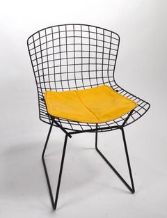 Paar Beistellstühle aus Draht von Bertoia für Knoll