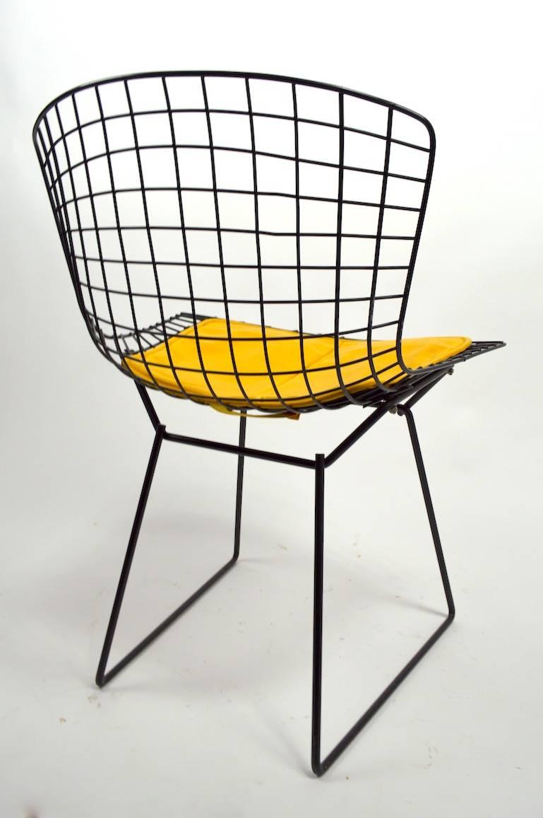 Pair of Bertoia for Knoll Wire Side Chairs 1