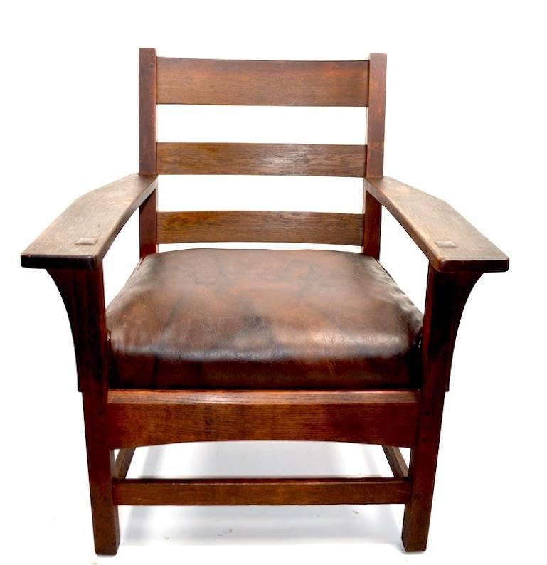 Mission Armchair by L JG Stickley 1