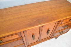 Brutalist Dresser Credenza by Heritage Henredon