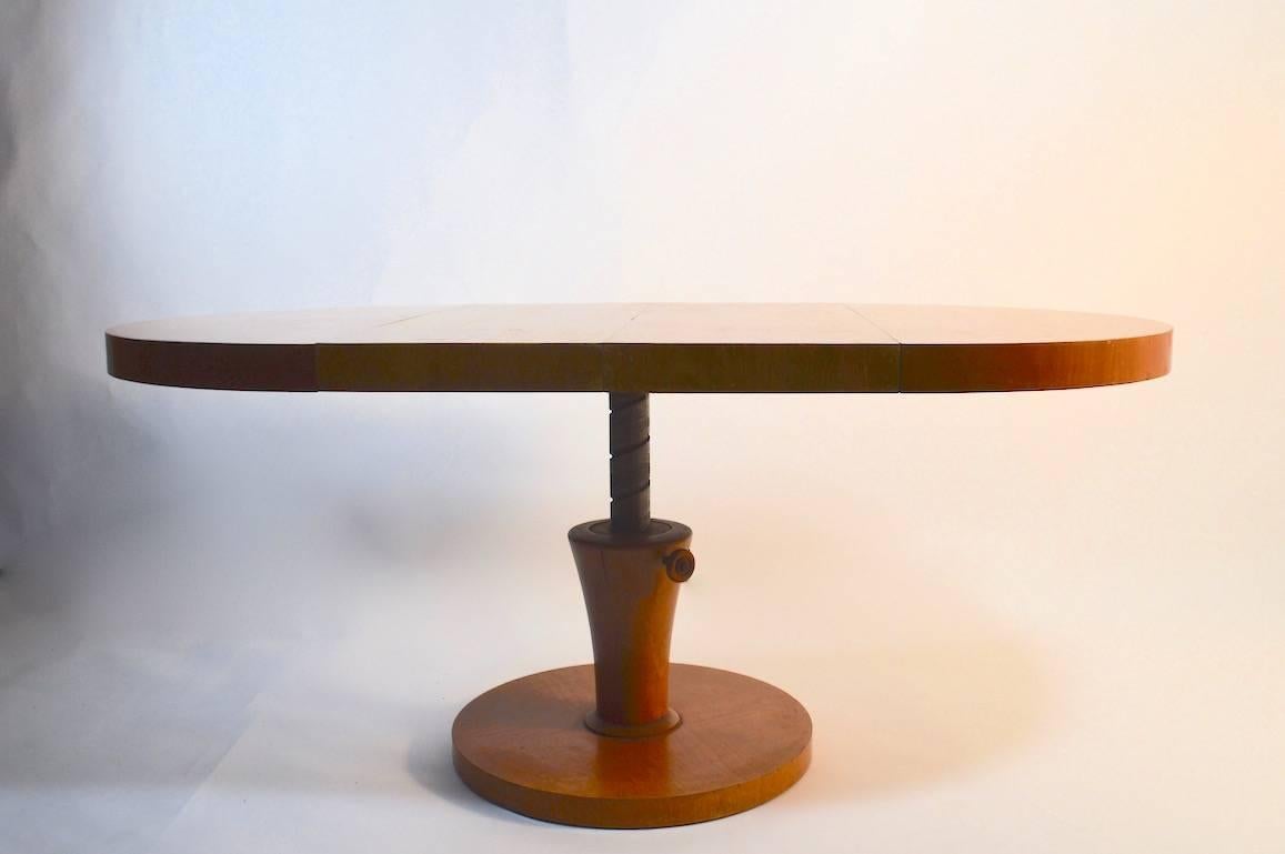 20th Century Adjustable Coffee Dining Table Made in Sweden