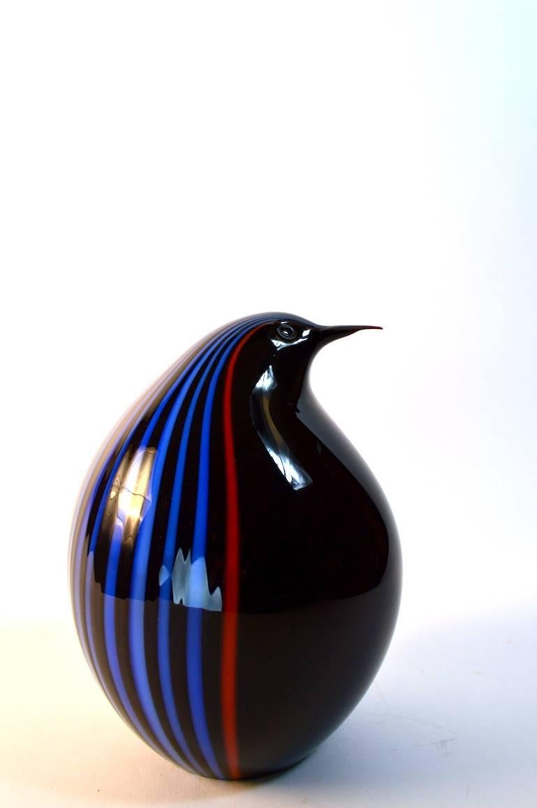 Italian Incredible Murano Glass Bird