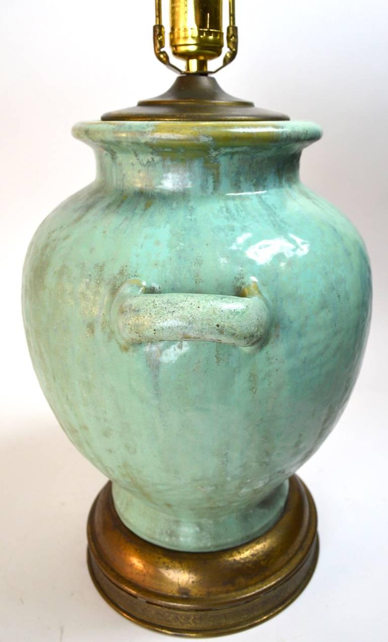 fulper pottery lamp