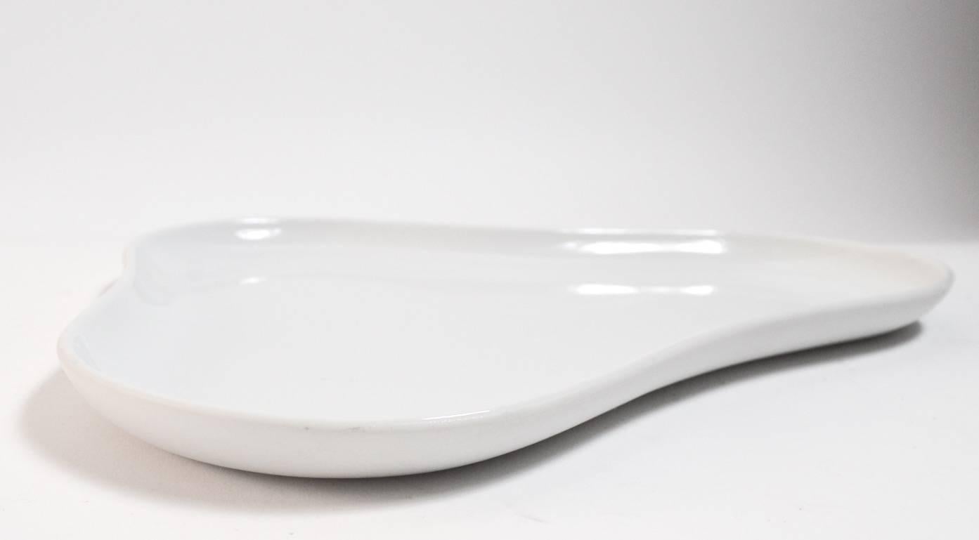 Danish Royal Copenhagen White on White Pin Tray