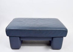 Banc ottoman en cuir de Walter Knoll pour Brayton International