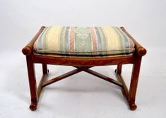 "X" Base Stool, Ottoman, Footrest