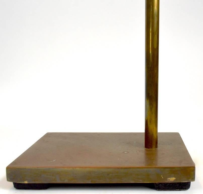 20th Century Adjustable Brass Floor Lamp after Hartman