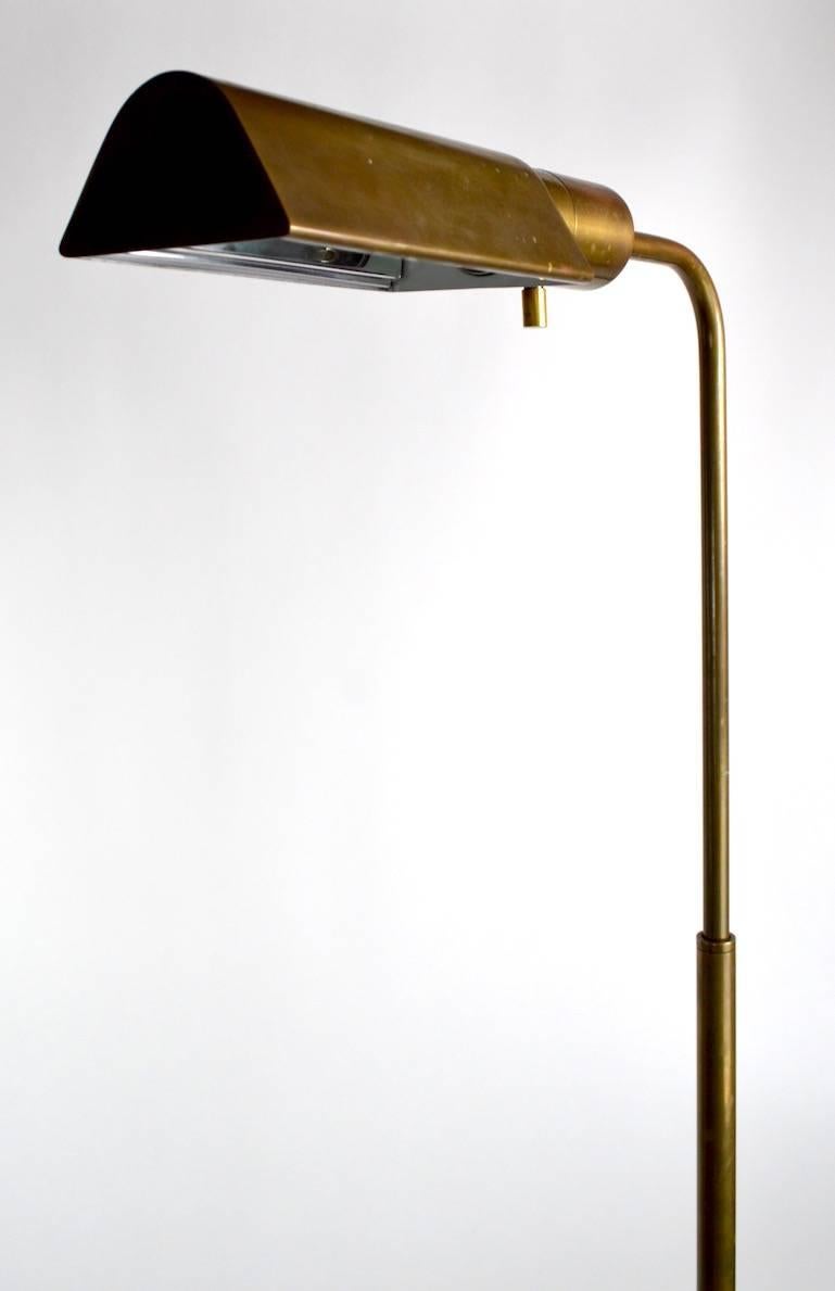 Adjustable Brass Floor Lamp after Hartman 1