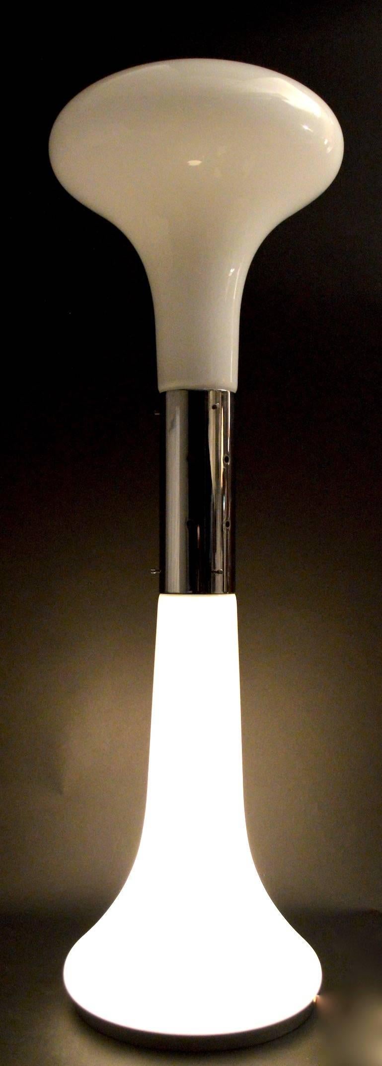 20th Century Carlo Nason I Numerati Soffiato Glass Floor Lamp