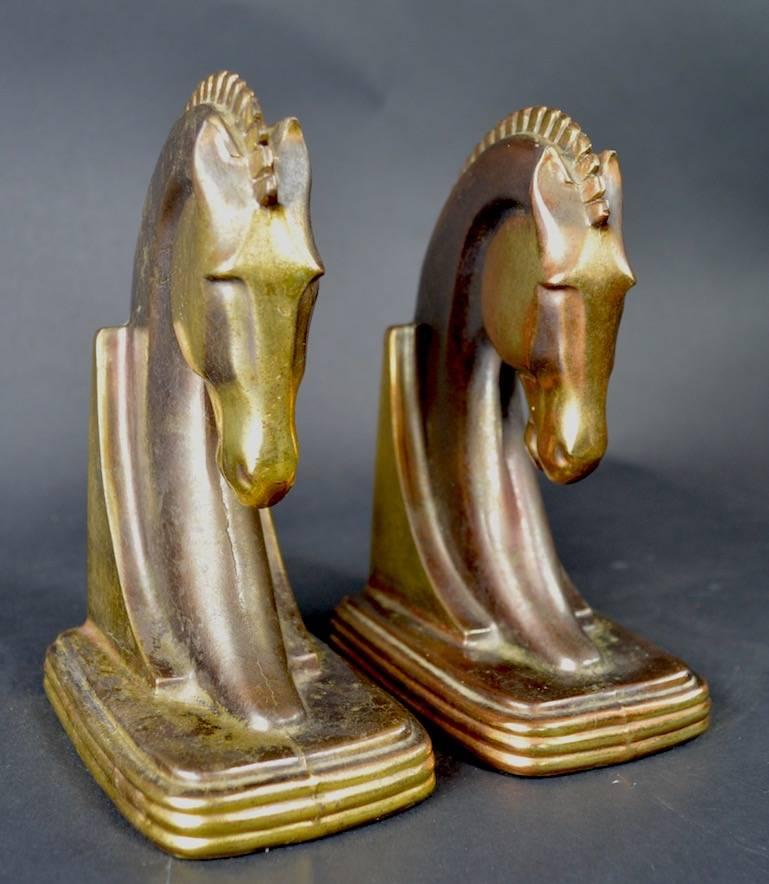 art deco horses