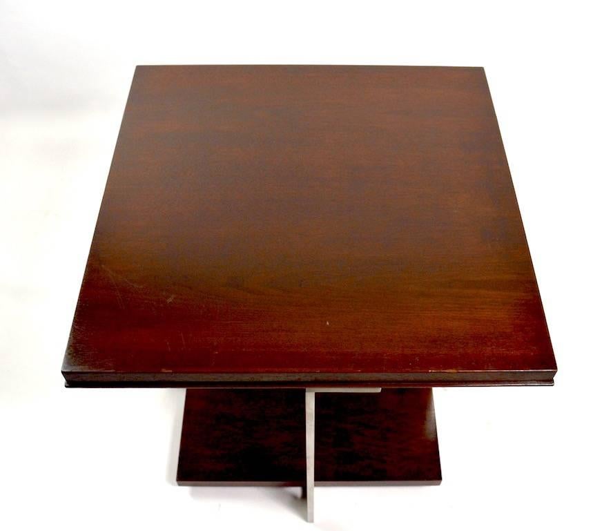 Art Deco Revival Table by Troscan In Good Condition In New York, NY