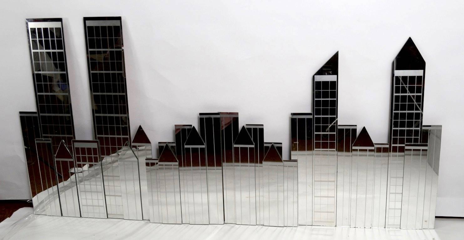 nyc skyline mirror