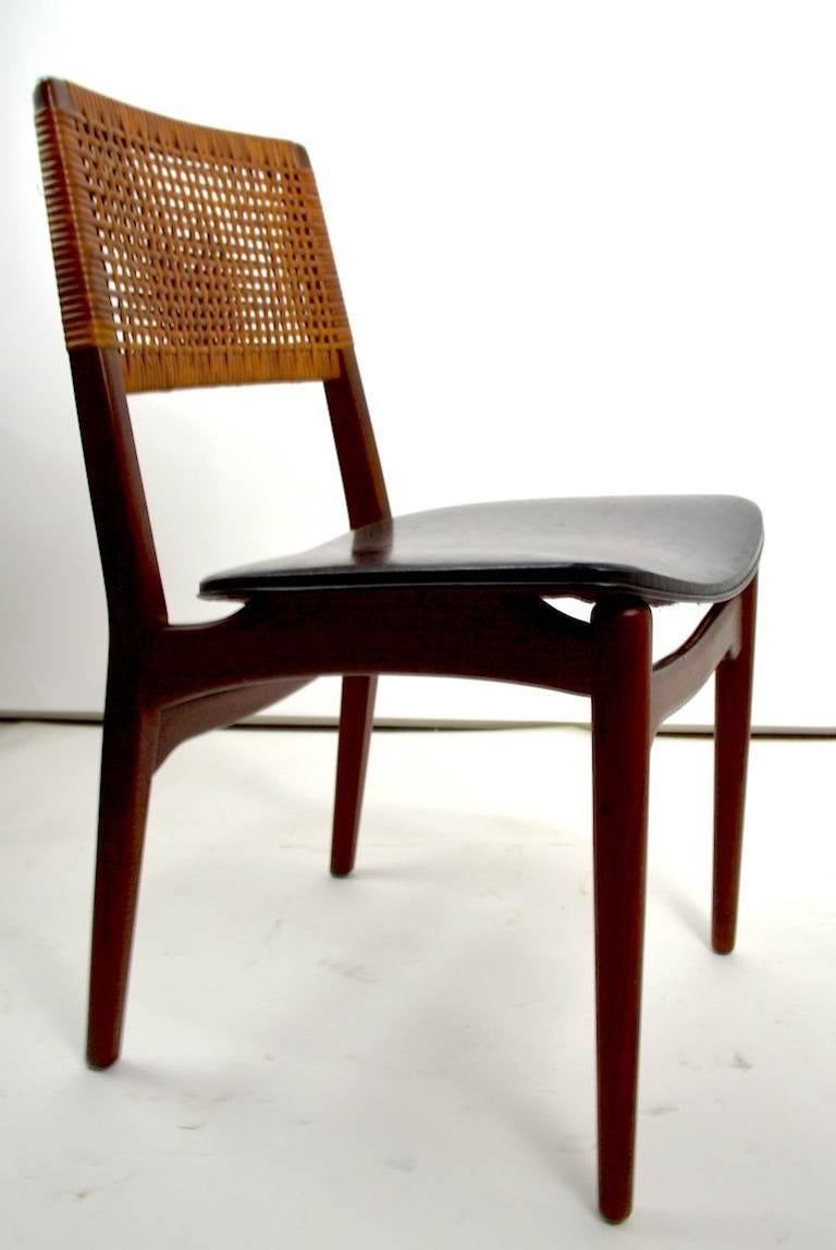 Set Of Six Danish Dining Chairs By Maurice Villency At 1stdibs Set Of Six Danish Dining Chairs By Maurice Villency For 1