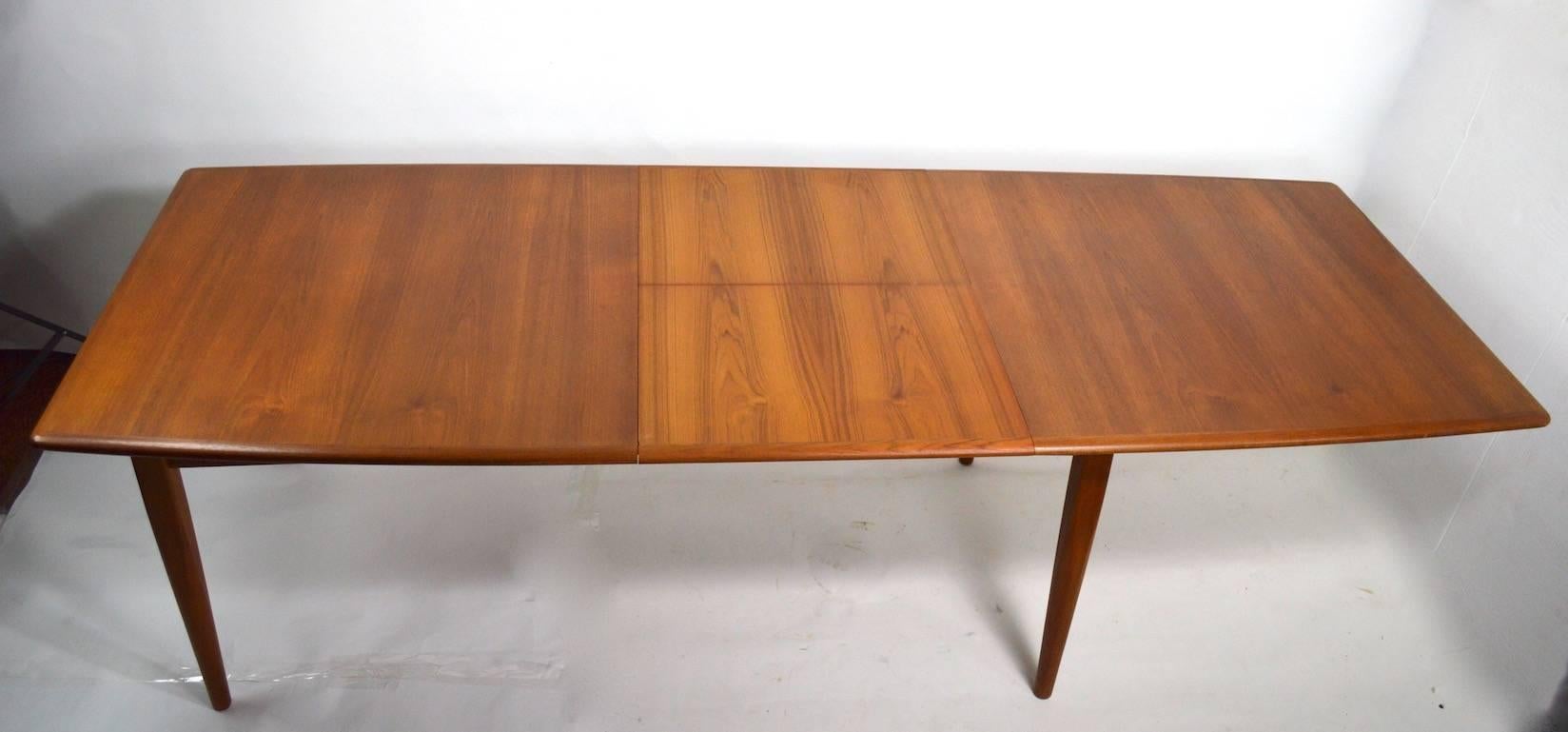 Danish Dining Table by Falster In Excellent Condition In New York, NY