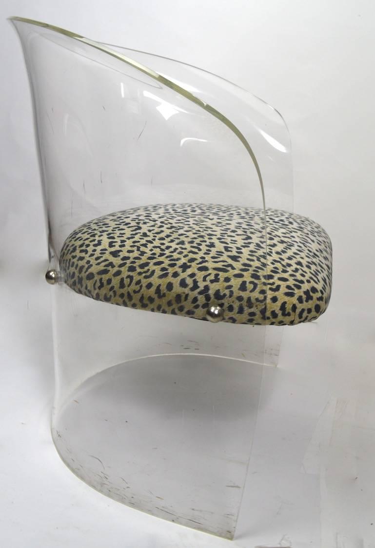 cheetah print chair