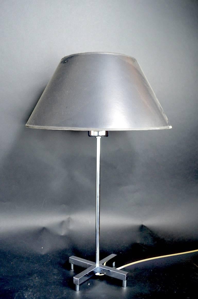 Chrome X-Base Lamp by Sonneman 2