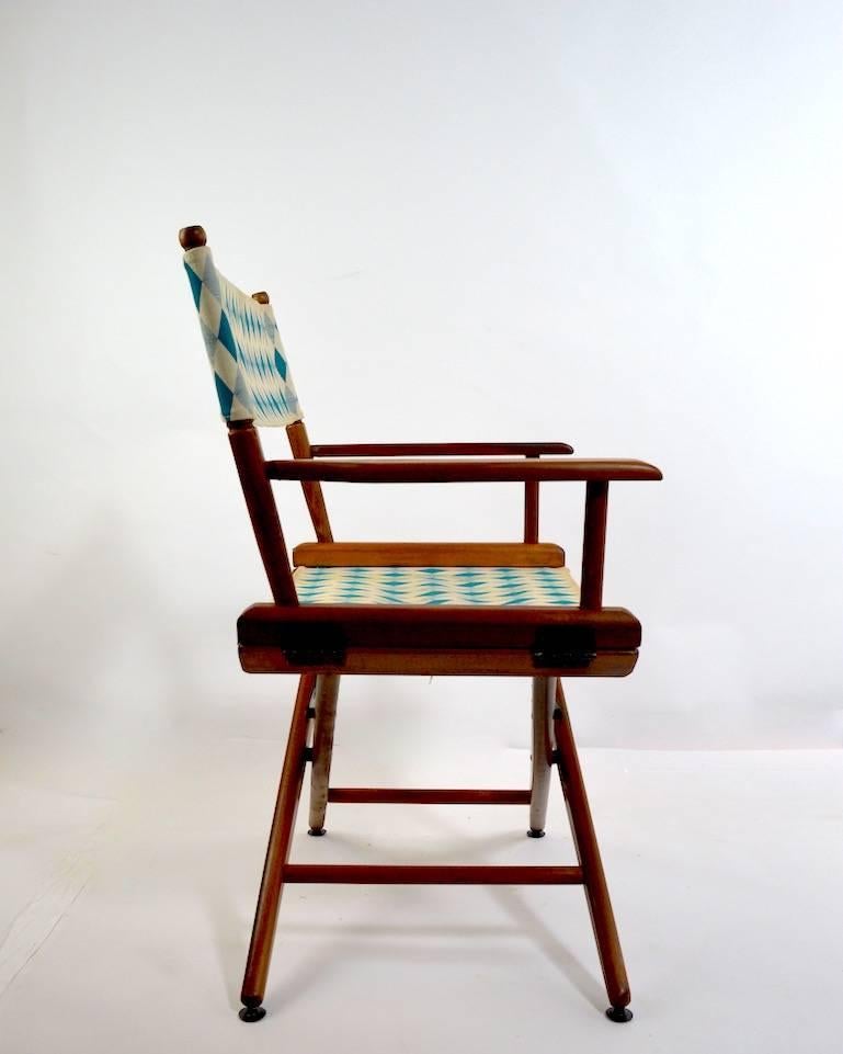 20th Century Pair of Folding Directors Chairs