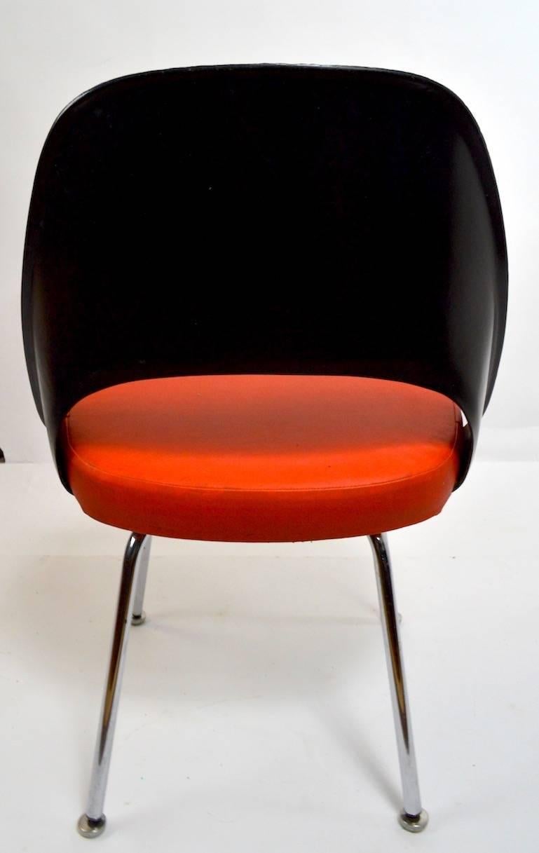 Pair of Saarinen Executive Chairs for IBM In Good Condition In New York, NY