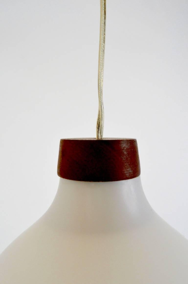 Luxus Wall Sconce with Frosted White Shade In Good Condition For Sale In New York, NY