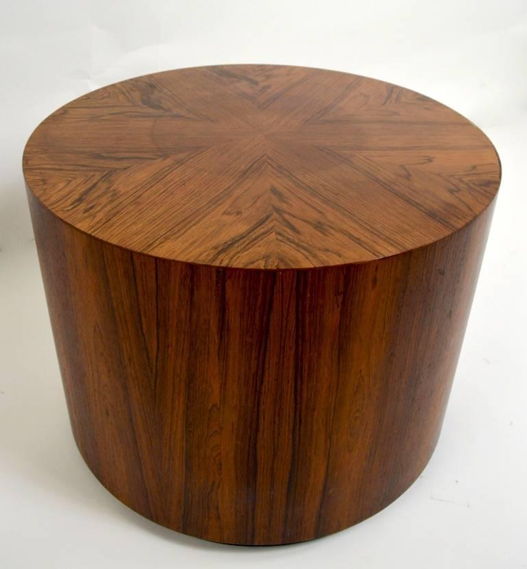 Rosewood Pedestal by Paul Mayen for Habitat Intrex In Good Condition In New York, NY