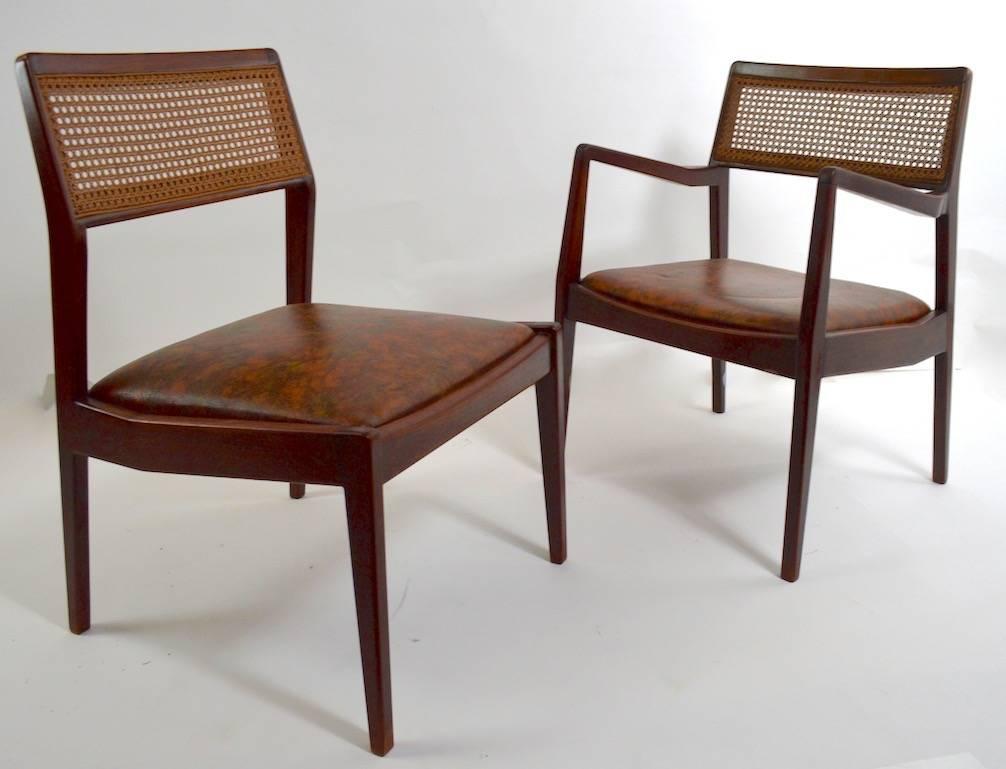Set of Six Risom Dining Chairs 2