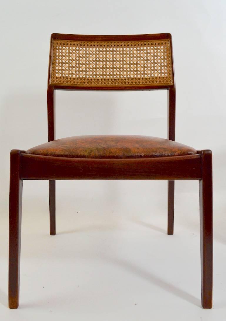 20th Century Set of Six Risom Dining Chairs